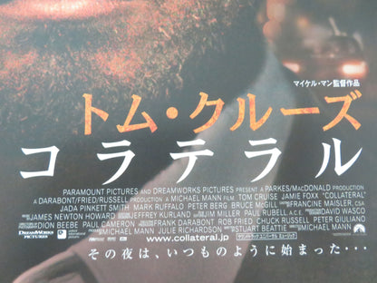 Collateral Japanese Chirashi (B5) Poster Tom Cruise Jamie Foxx 2004