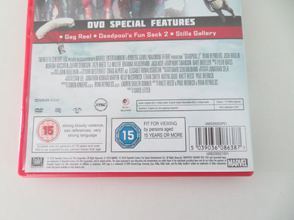 Deadpool 2 (DVD) Ryan Reynolds Josh Brolin 2018 Region 2