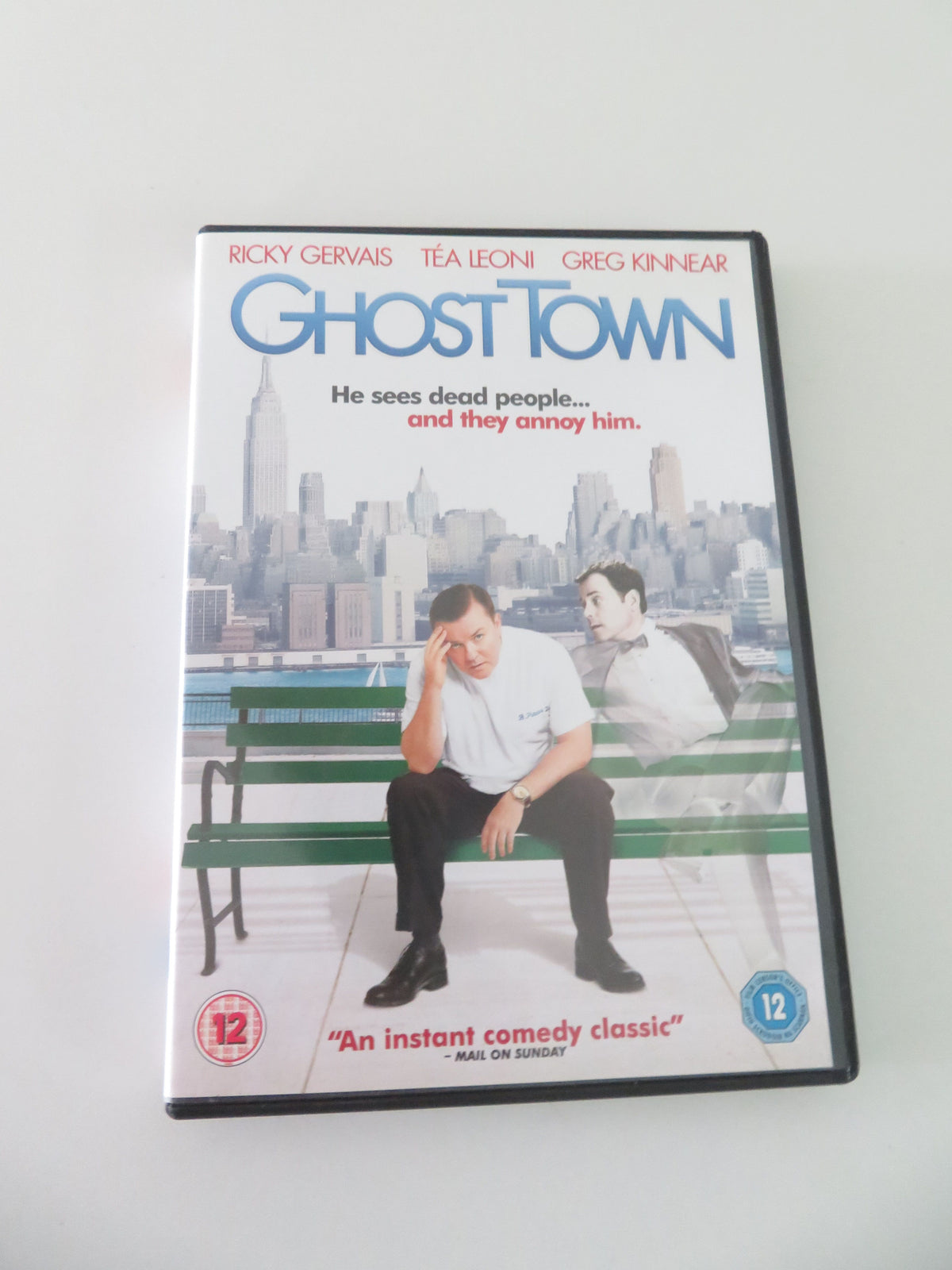 Ghost Town (DVD) Ricky Gervais Greg Kinnear 2008 Region 2