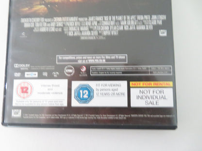 Rise of the Planet of the Apes (DVD) James Franco Andy Serkis 2011 Region 2