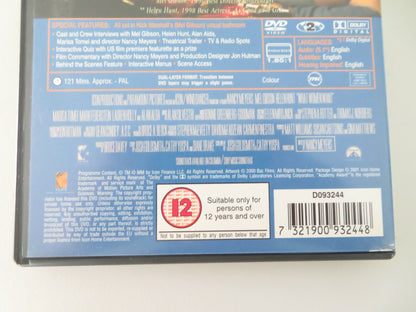 What Women Want (DVD) Mel Gibson Helen Hunt 2000 Region 2