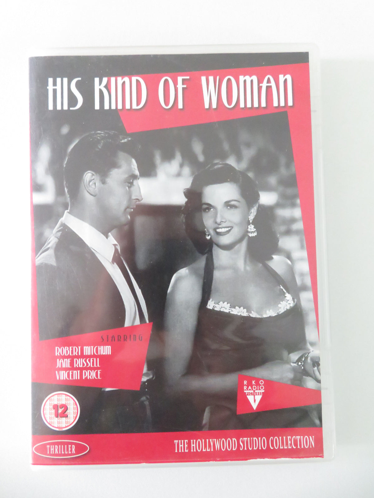 His Kind of Woman (DVD) Robert Mitchum Jane Russell 1951 Region All