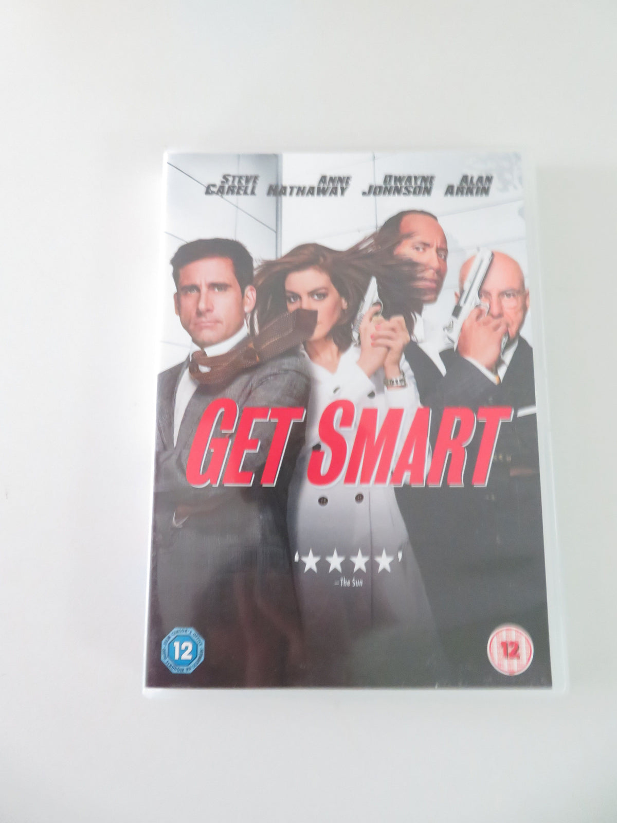 Get Smart (DVD) Steve Carell Anne Hathaway 2008  Region 2