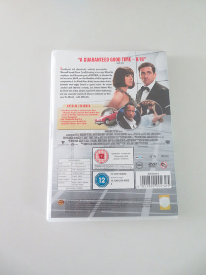 Get Smart (DVD) Steve Carell Anne Hathaway 2008  Region 2