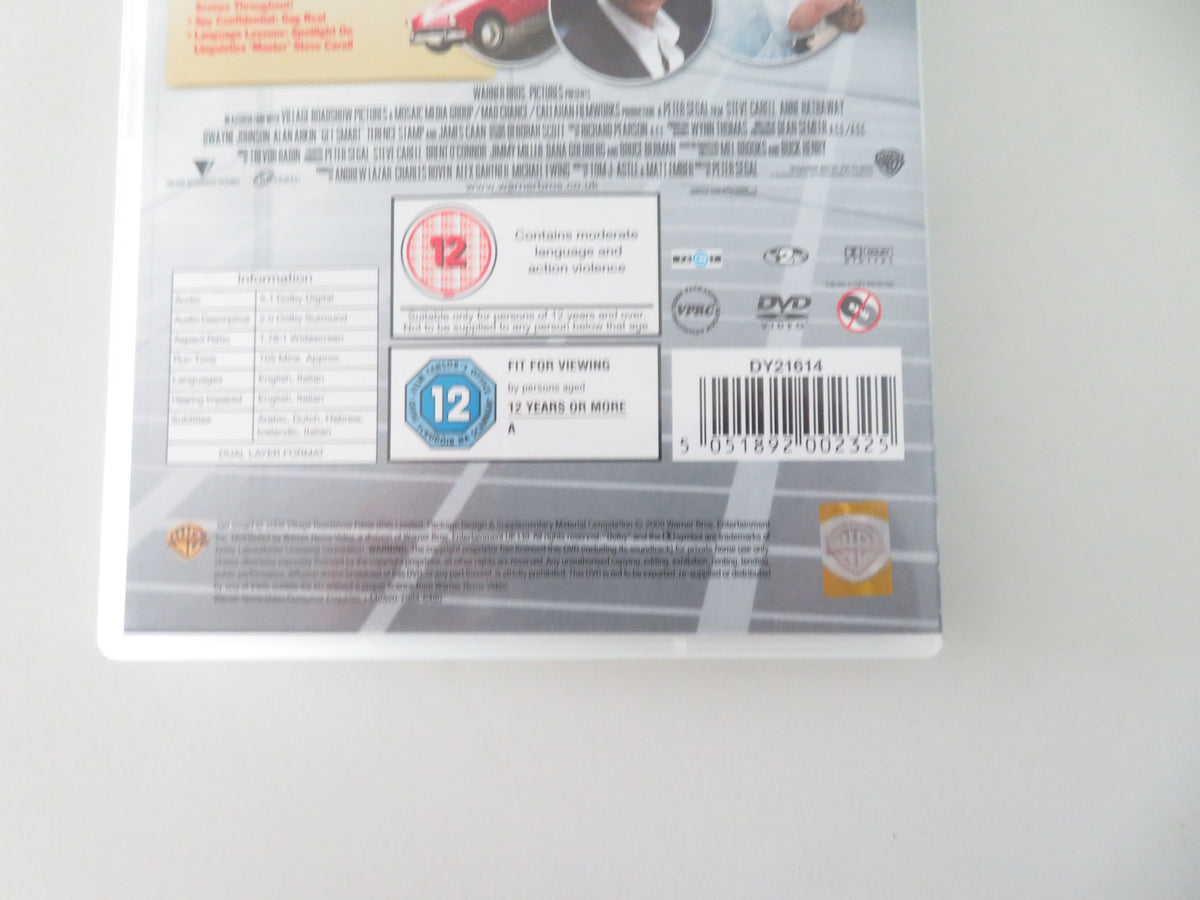 Get Smart (DVD) Steve Carell Anne Hathaway 2008  Region 2