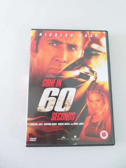 Gone in 60 Seconds (DVD) Nicolas Cage Angelina Jolie 2000 Region 2