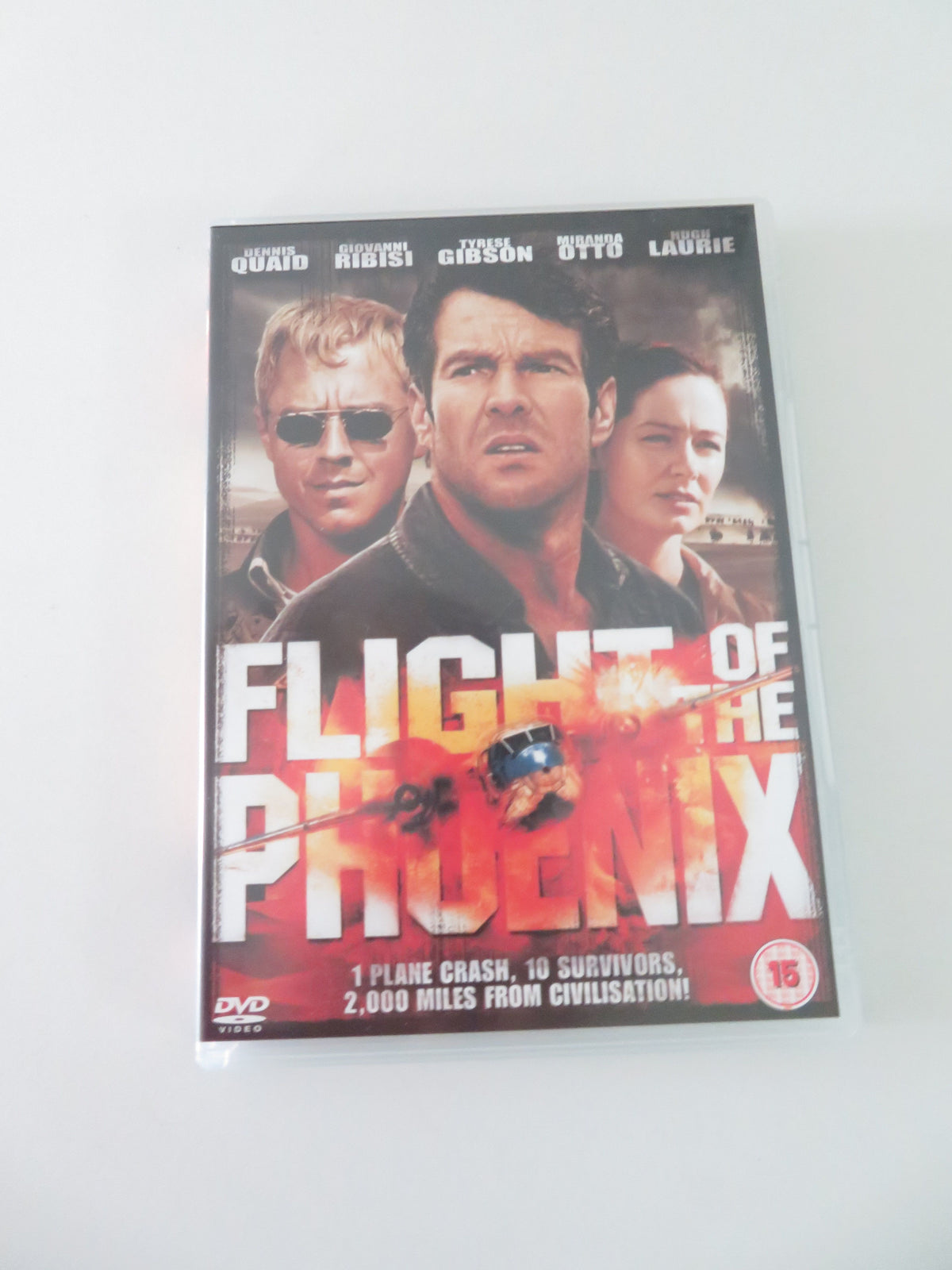 Flight of the Phoenix (DVD) Dennis Quaid Miranda Otto Hugh Laurie 2004 Region 2