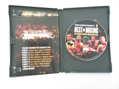 Frank Warren Presents: Best of Boxing (DVD) Calzaghe Hamed Hatton 2006 Region 0
