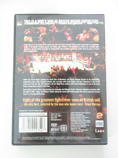 Frank Warren Presents: Best of Boxing (DVD) Calzaghe Hamed Hatton 2006 Region 0