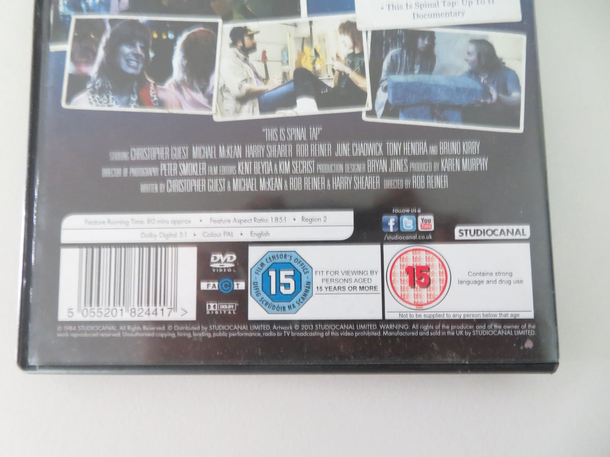 This Is Spinal Tap (DVD) Rob Reiner Michael McKean Region 2