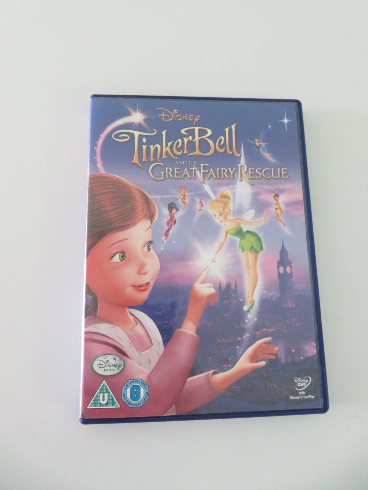 Tinker Bell and the Great Fairy Rescue (DVD) Disney Michael Sheen 2010 Region 2
