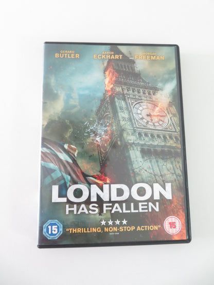 London Has Fallen (DVD) Gerard Butler Morgan Freeman 2016 Region 2