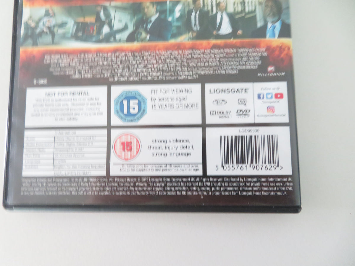 London Has Fallen (DVD) Gerard Butler Morgan Freeman 2016 Region 2