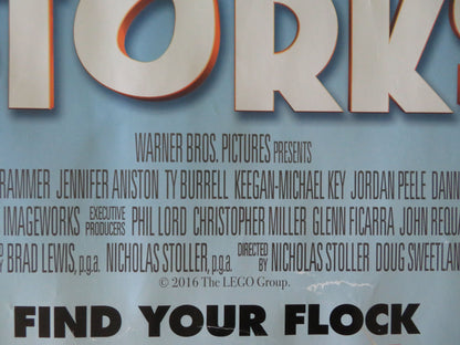 Storks UK Quad Rolled Poster Andy Samberg Katie Crown Kelsey Grammer 2016