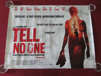 Tell No One UK Quad Rolled Poster François Cluzet Marie-Josée Croze 2006