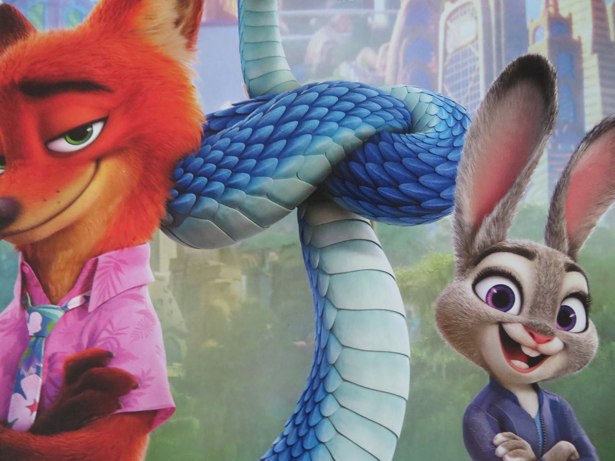 Zootropolis 2 - B UK Quad Rolled Poster Disney Ginnifer Goodwin J. Bateman 2025