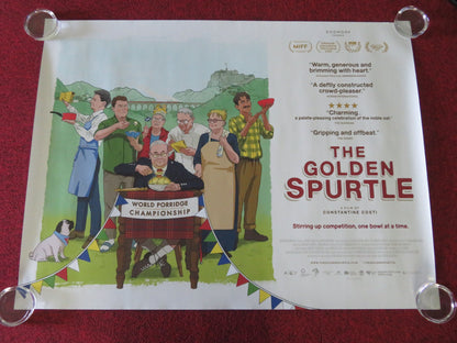 The Golden Spurtle UK Quad Rolled Poster Ian Bishop Adam Kiani C. Miller 2025