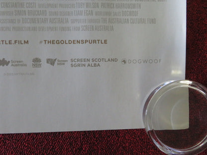 The Golden Spurtle UK Quad Rolled Poster Ian Bishop Adam Kiani C. Miller 2025