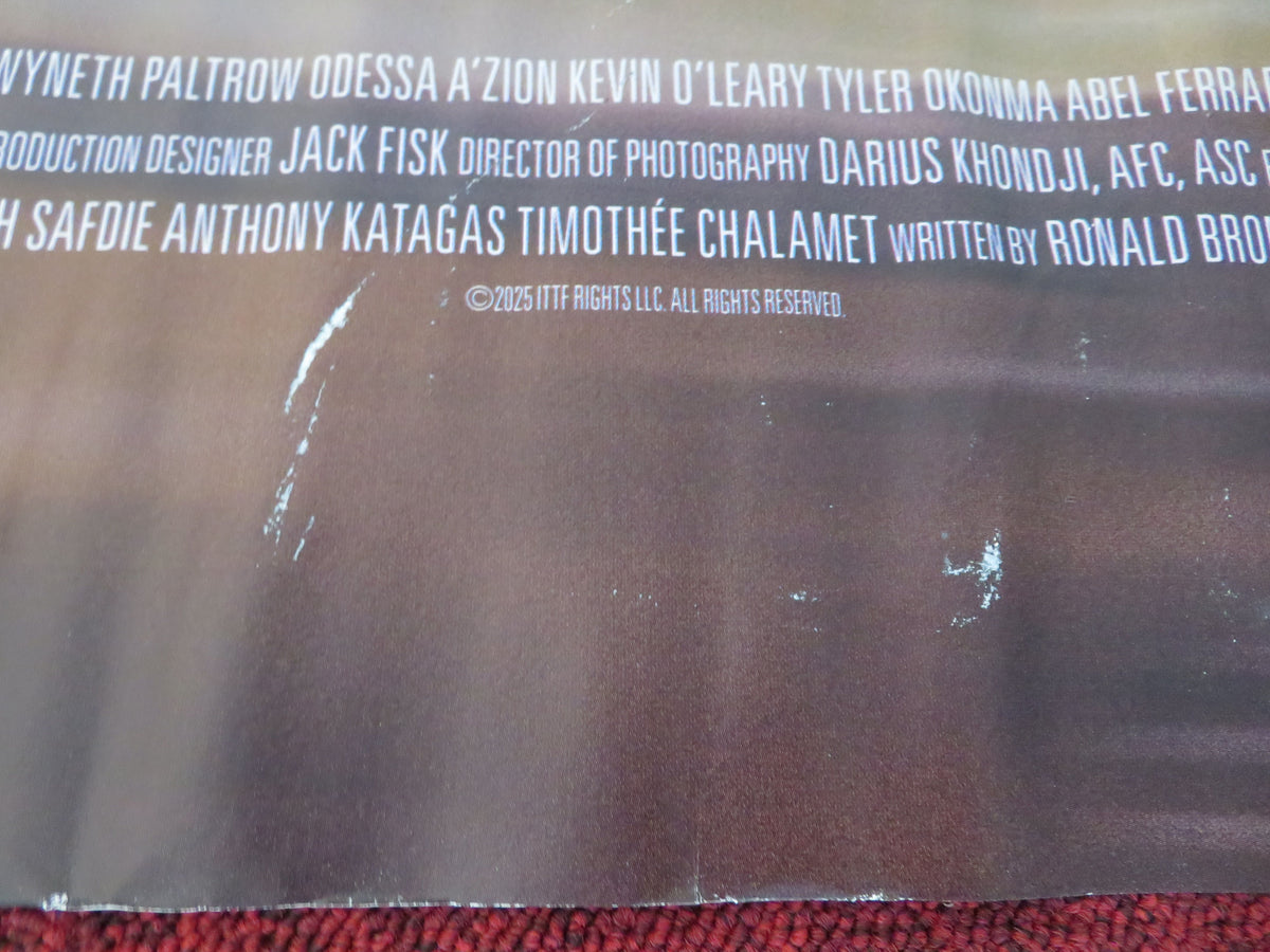 Marty Supreme - B UK Quad Rolled Poster Timothée Chalamet Gwyneth Paltrow 2025
