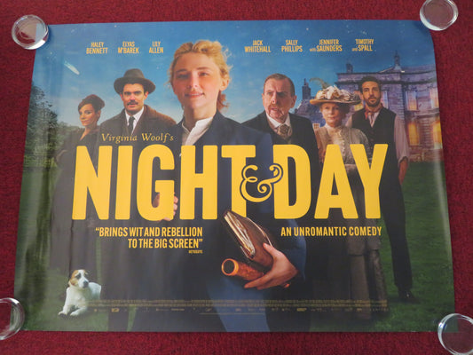 Virginia Woolf's Night & Day UK Quad Rolled Poster Haley Bennett Lily Allen 2026