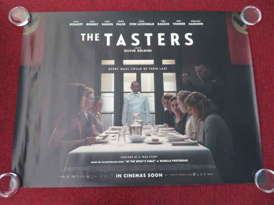 The Tasters UK Quad Rolled Poster Max Riemelt Olga von Luckwald 2025