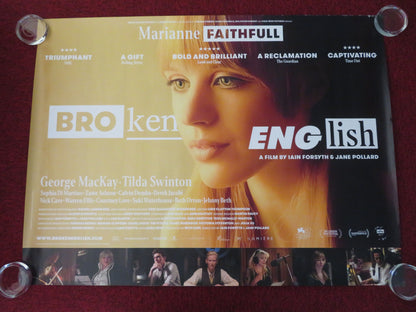 Broken English UK Quad Rolled Poster Marianne Faithfull Tilda Swinton 2026