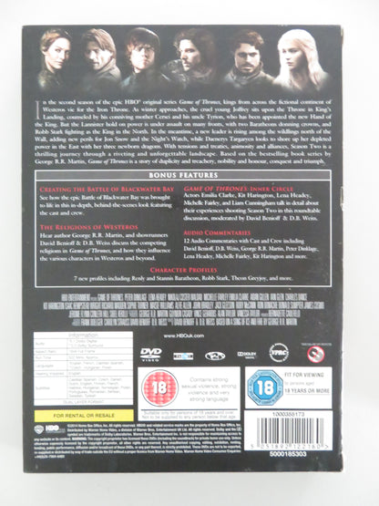 Game of Thrones - The Complete Second Season - B (DVD) 2012 Region 2