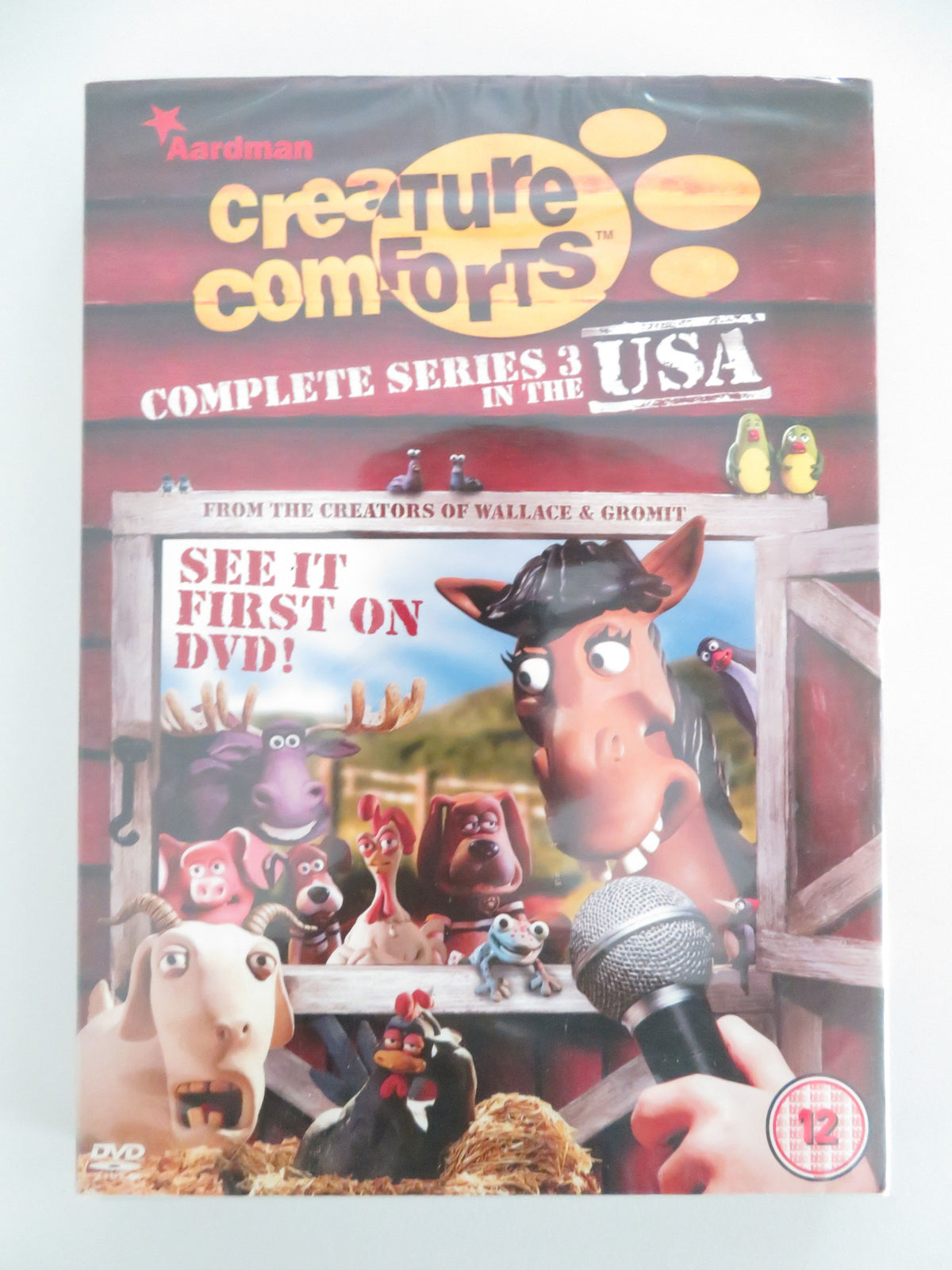 Creature Comforts Complete Series 3 in the USA (DVD) Julie Dove 2007 Region 2