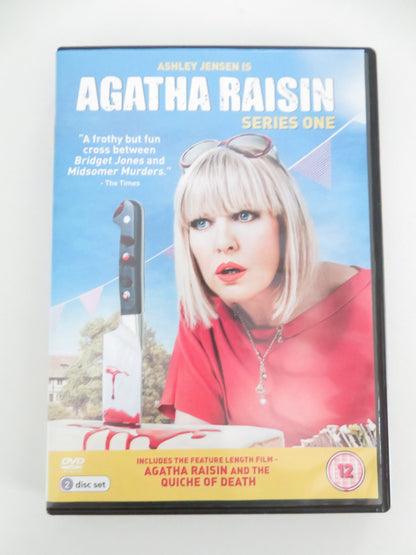 Agatha Raisin Series One (DVD) Ashley Jensen Matthew Horne 2014 Region 2