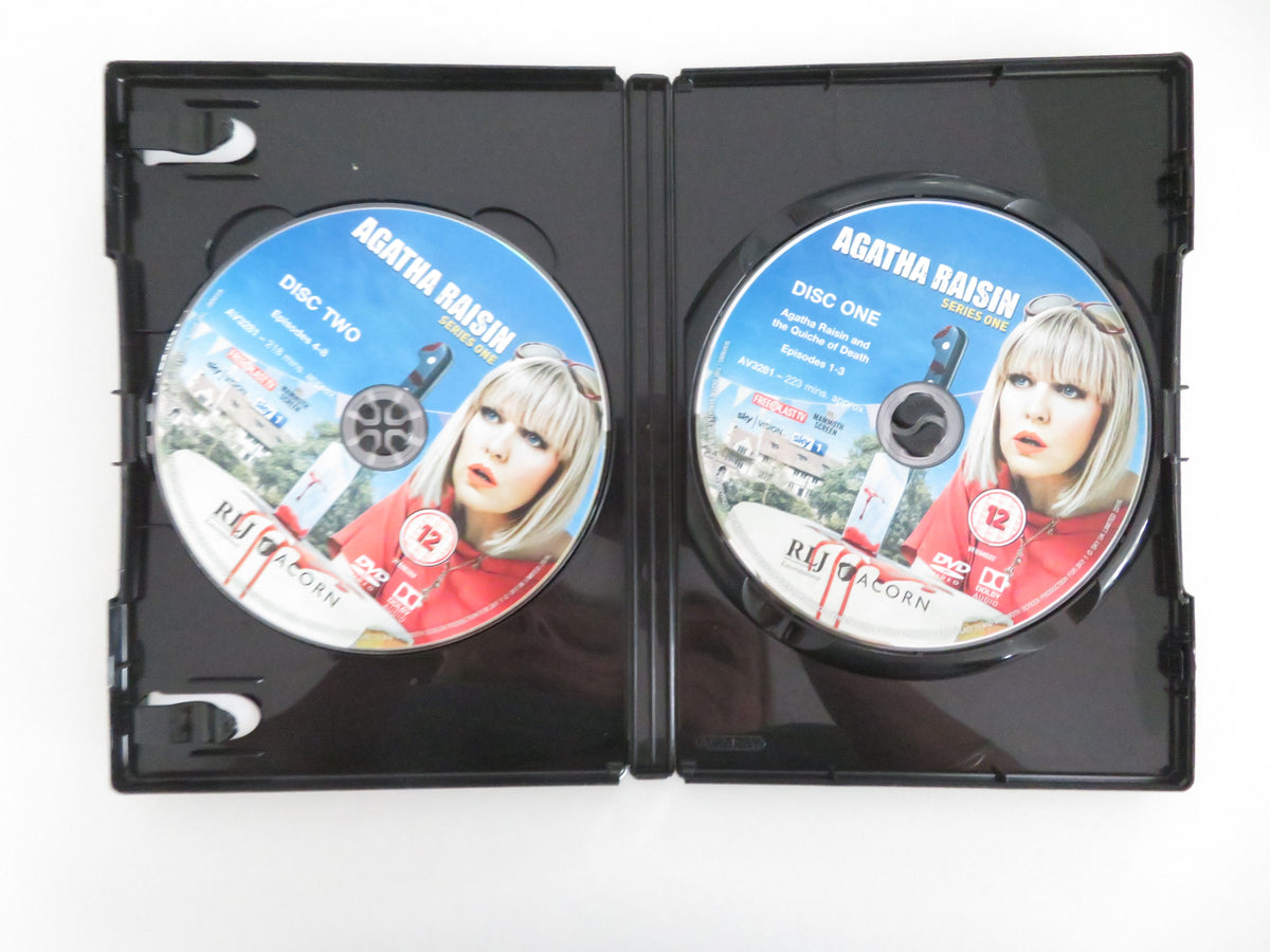 Agatha Raisin Series One (DVD) Ashley Jensen Matthew Horne 2014 Region 2
