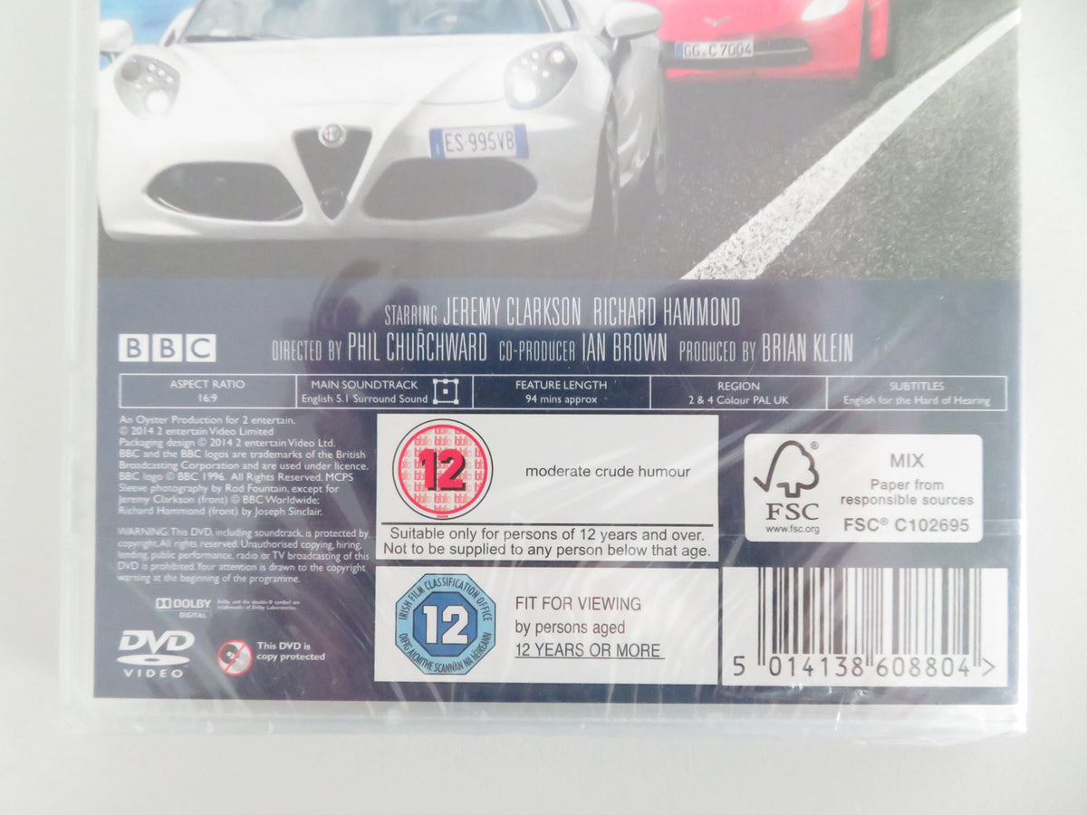 Top Gear: The Perfect Road Trip 2 (DVD) Jeremy Clarkson 2014 Region 2 + 4