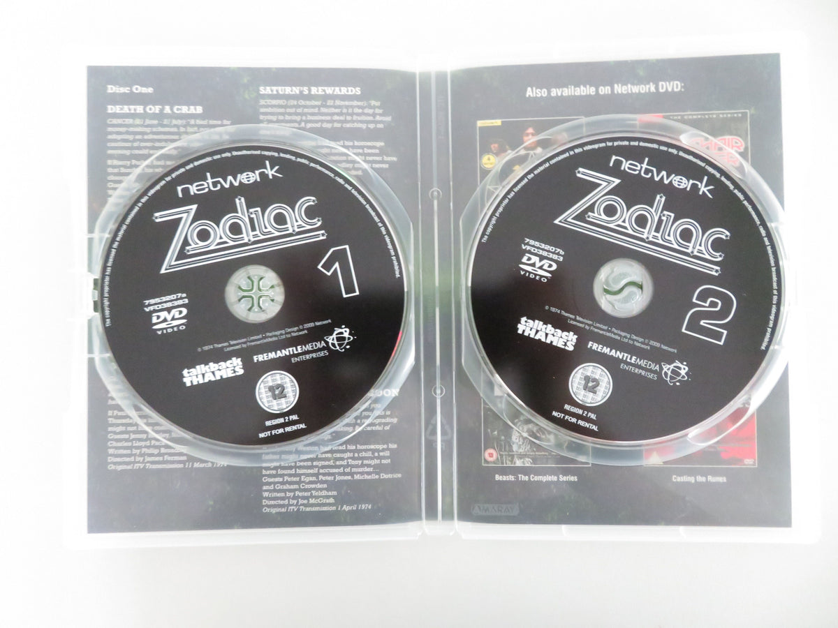Zodiac - The Complete Series (DVD) Anton Rodgers Anouska Hempel 1974 Region 2