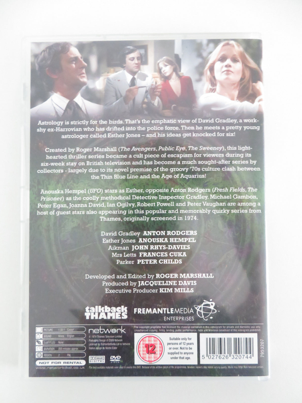 Zodiac - The Complete Series (DVD) Anton Rodgers Anouska Hempel 1974 Region 2