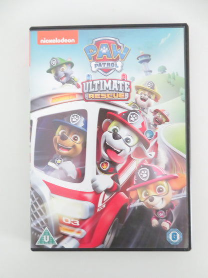 Paw Patrol: Ultimate Rescue (DVD) Soloman Brown Justin Paul Kelly 2020 Region 2