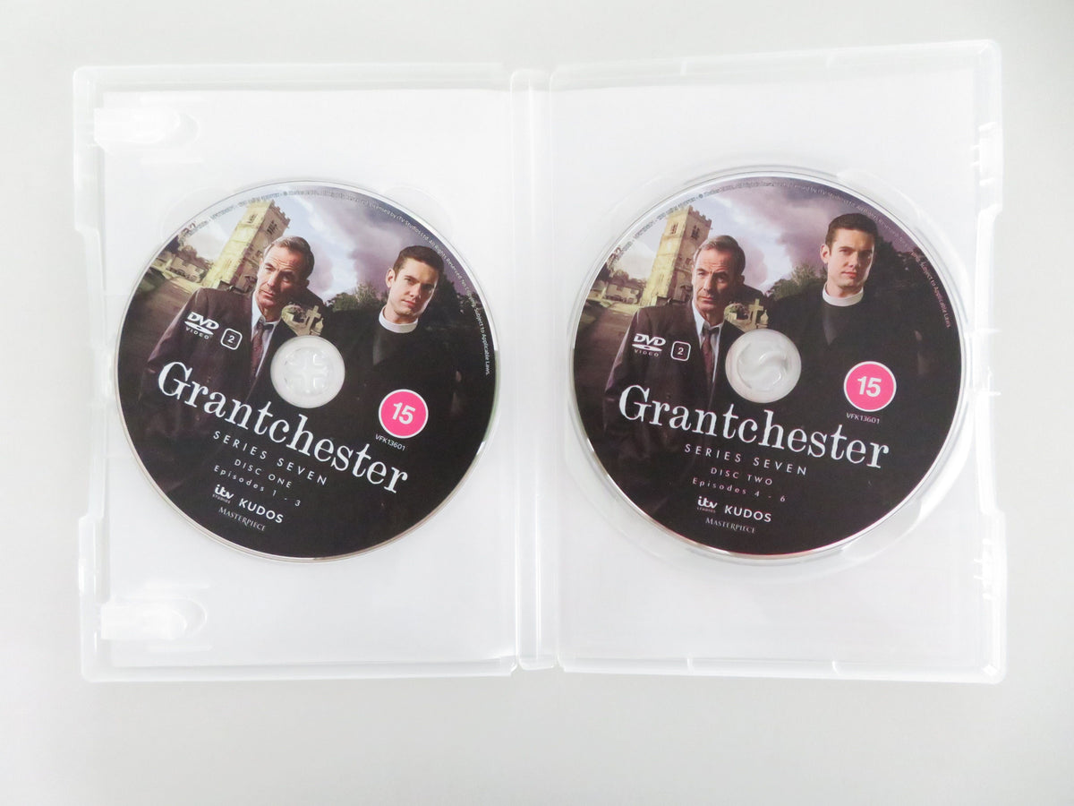 Grantchester - Series Seven (DVD) Robson Green Tom Brittney 2022 Region 2