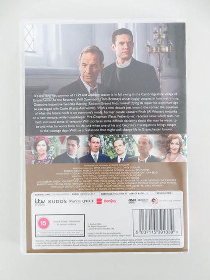 Grantchester - Series Seven (DVD) Robson Green Tom Brittney 2022 Region 2