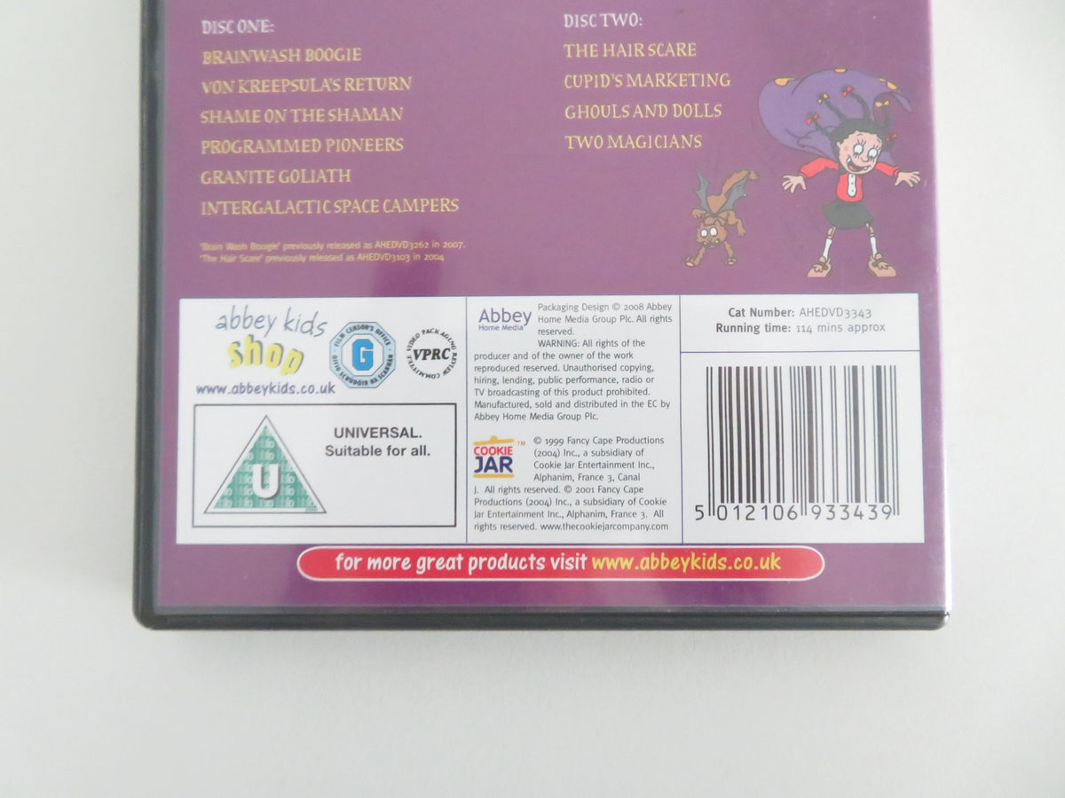 Mona the Vampire - Pumpkin Edition (DVD) Emma Taylor-Isherwood 1999 Region 2