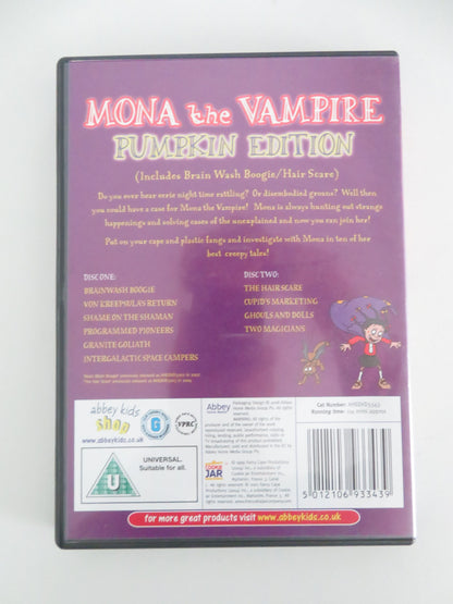 Mona the Vampire - Pumpkin Edition (DVD) Emma Taylor-Isherwood 1999 Region 2
