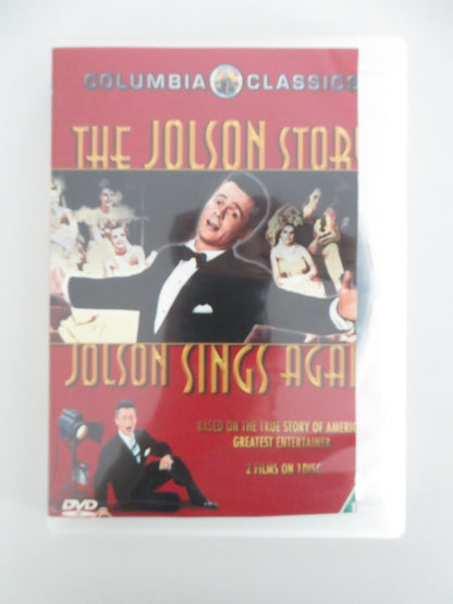 The Jolson Story and Jolson Sings Again (DVD) Larry Parks 1946 Region 2