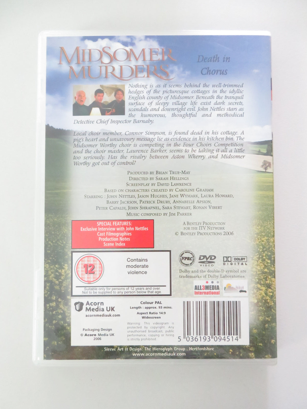 Midsomer Murders - Death in Chorus (DVD) John Nettles Jason Hughes 2006