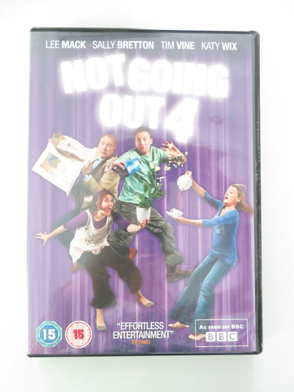 Not Going Out - Series 4 (DVD) Lee Mack Tim Vine Sally Bretton 2011 Region 2