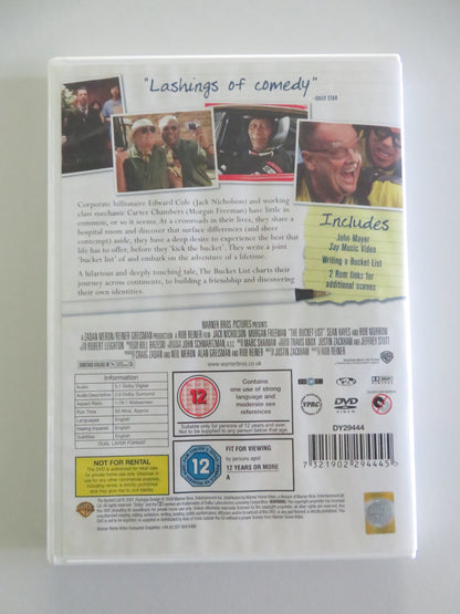 The Bucket List (DVD) Jack Nicholson Morgan Freeman 2007 Region 2