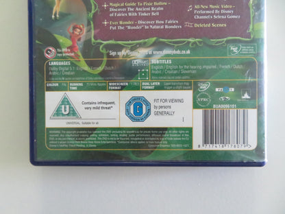 Tinker Bell (DVD) Disney Mae Whitman Lucy Liu 2008 Region 2