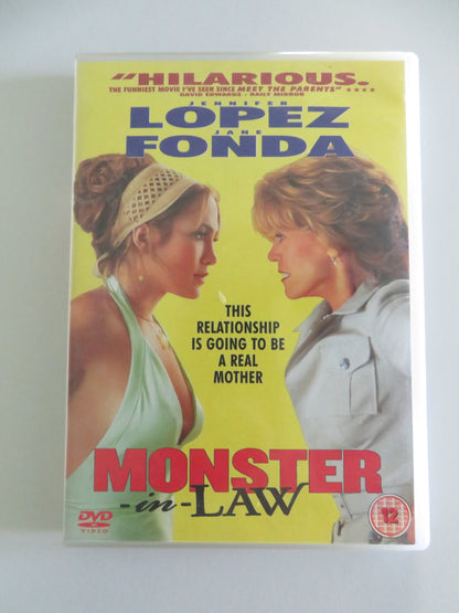 Monster-in-Law (DVD) Jennifer Lopez Jane Fonda 2005 Region 2