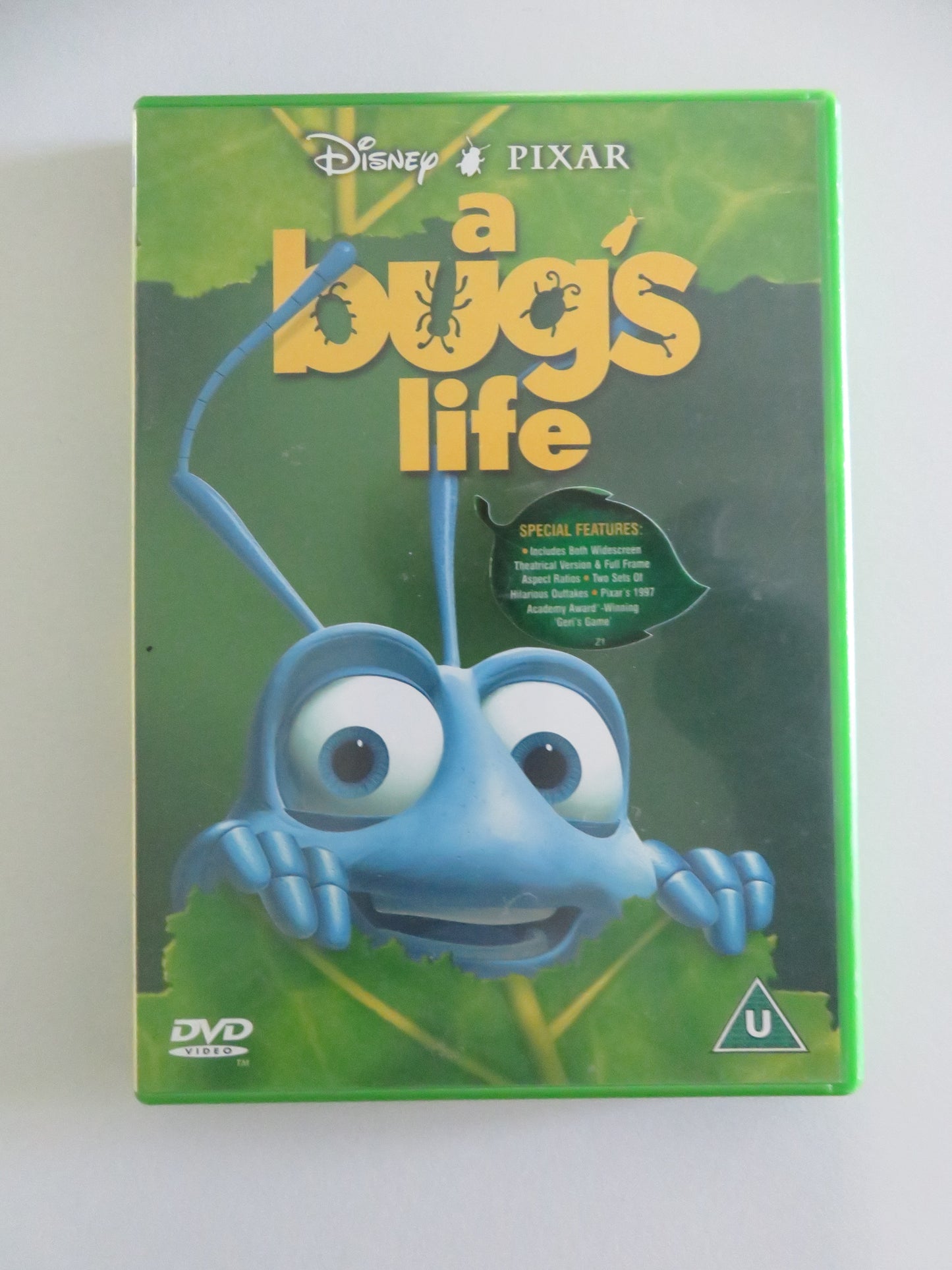 A Bug's Life (DVD) Disney Kevin Spacey Dave Foley 1998 Region 2