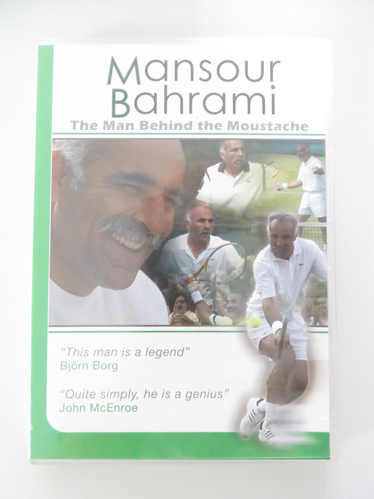 Mansour Bahrami - The Man Behind the Moustache (DVD) Boris Becker 2004