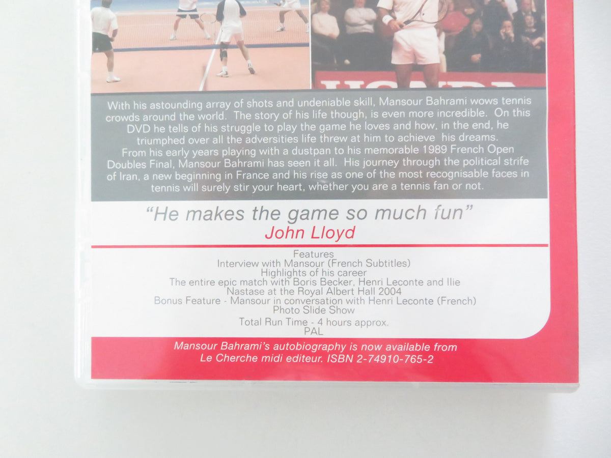 Mansour Bahrami - The Man Behind the Moustache (DVD) Boris Becker 2004