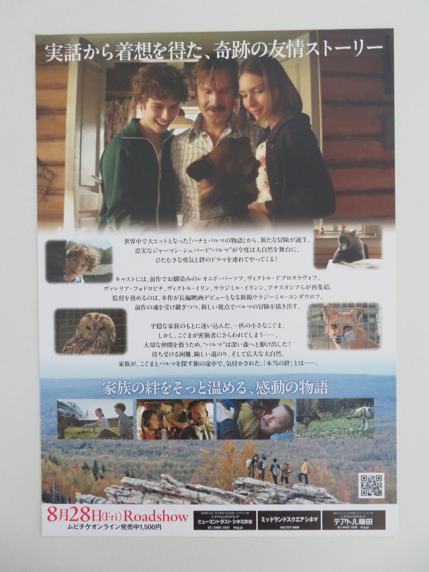 Palma 2 Japanese Chirashi (B5) Poster Viktor Dobronravov Ilin 2025