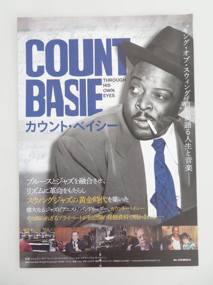 Count Basie: Through His Own Eyes Japanese Chirashi (B5) Poster Jones 2020