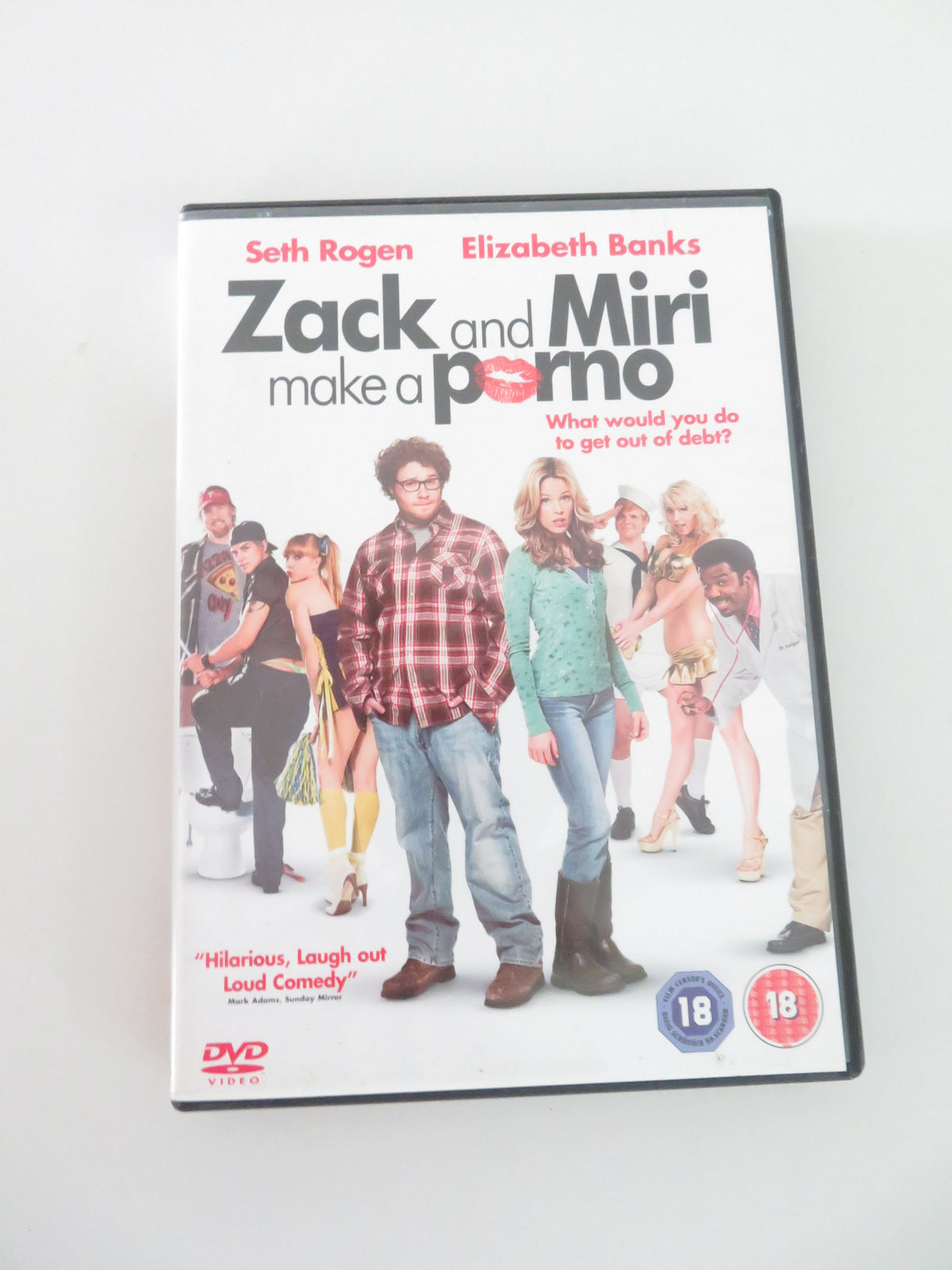 Zack and Miri Make a Porno (DVD) Seth Rogen Elizabeth Banks 2008 Region 2